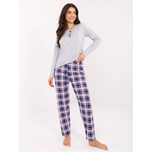 Piżama-DU-PI-FP-004.03-szary 3