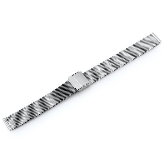 Pacific M6 bracelet - HQ mesh - silver 16mm 2