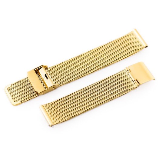 Bisset bracelet (bb009b) - gold 12mm 1