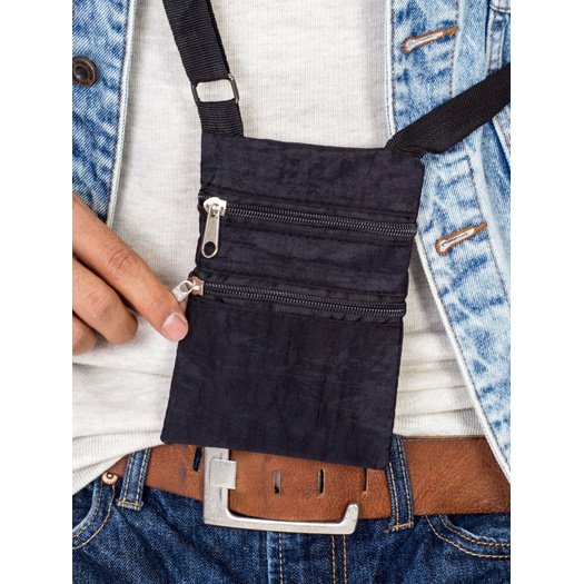 Cloth zipped pouch SPP-2B RED
