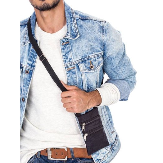 Cloth zipped pouch SPP-2B RED