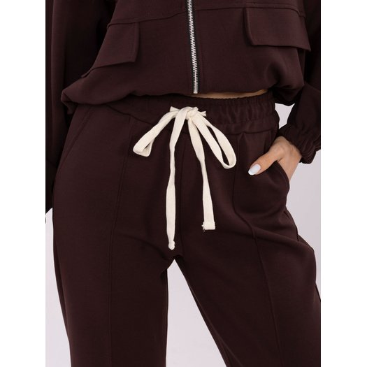 Spodnie-MJ-SP-H3057.69-ciemny brązowy 3