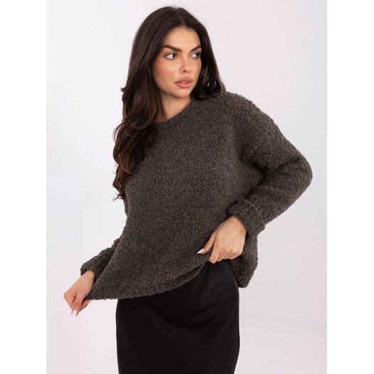 Sweter-MI-SW-WK32601.19-ciemny szary 1