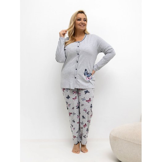 Piżama-DU-PI-FP-504.17-szary