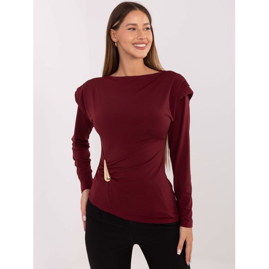 Bluzka-IT-BZ-21898.12-bordowy 4