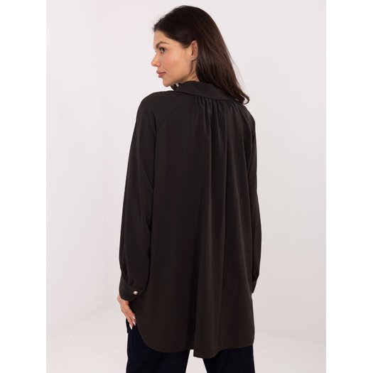 Koszula-IT-KS-29022.25-ciemny brązowy 1