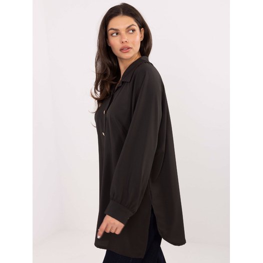 Koszula-IT-KS-29022.25-ciemny brązowy 2