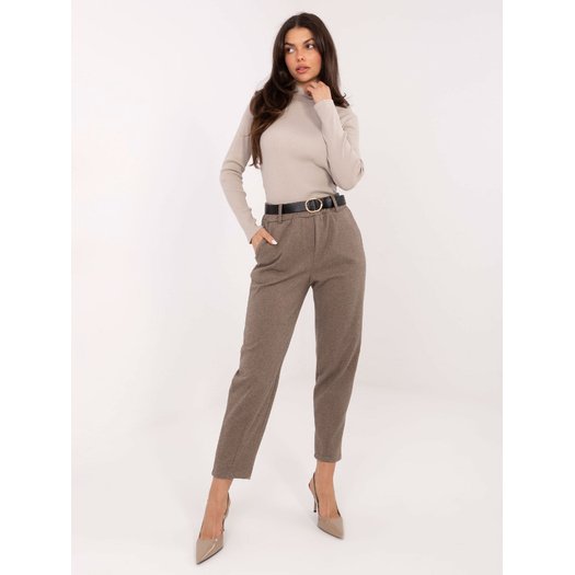 Spodnie-IT-SP-FL9767.81-ciemny bezowy