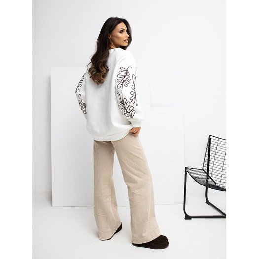 Bluza-RV-BL-A1042.25-ecru 2