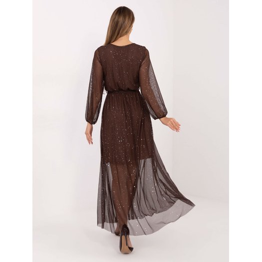 Sukienka-IT-SK-21807.22-brązowy 2
