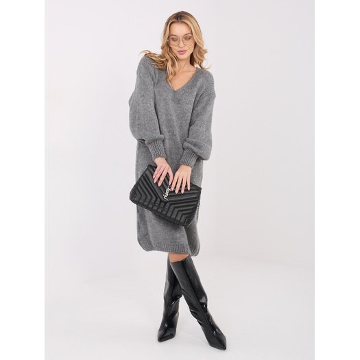 Sukienka-IN-SK-5962.22-ciemny szary