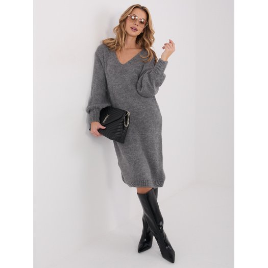 Sukienka-IN-SK-5962.22-ciemny szary 1