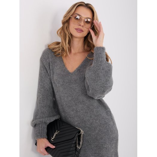 Sukienka-IN-SK-5962.22-ciemny szary 4