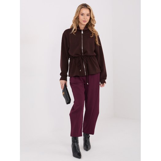 Bluza-MJ-BL-H5036.16-ciemny brązowy 4