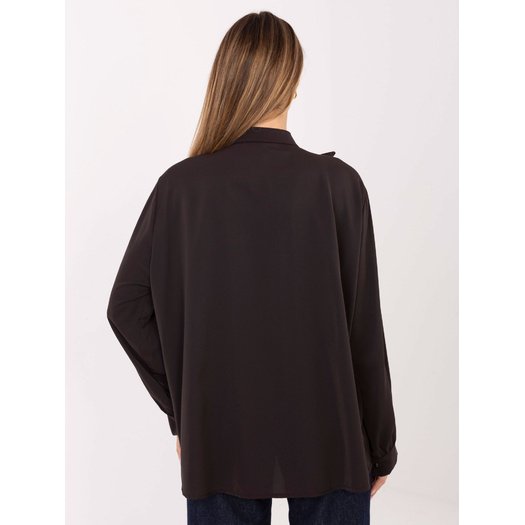 Koszula-IT-KS-29033.87-ciemny brązowy 4