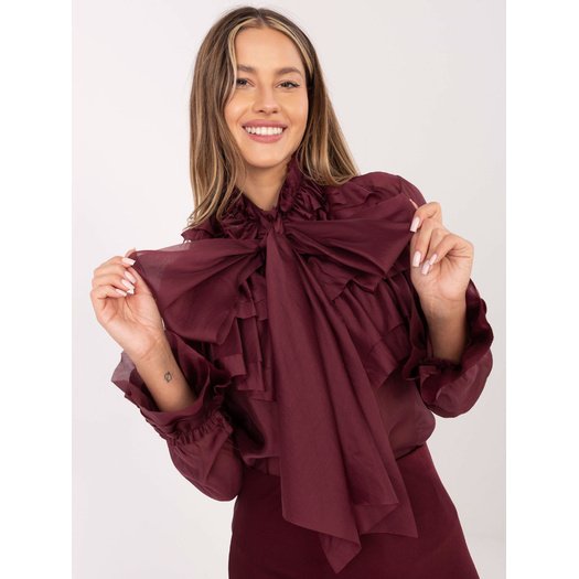 Koszula-IT-KS-28882.03-bordowy 2