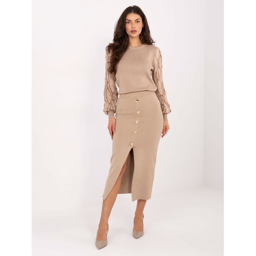 Sweter-PM-SW-YIS1077.83-ciemny bezowy 4