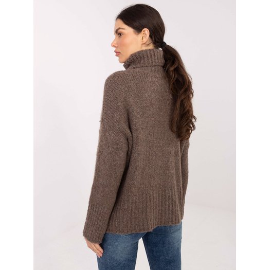 Sweter-CH-SW-72989.68-ciemny bezowy 4