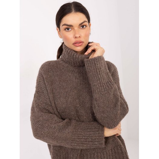 Sweter-CH-SW-72989.68-ciemny bezowy 2