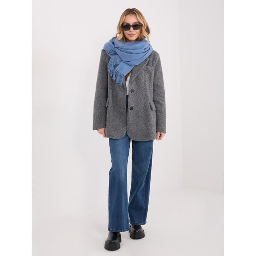 Szalik- AT-SZ-23185.73P-szaro-niebieski