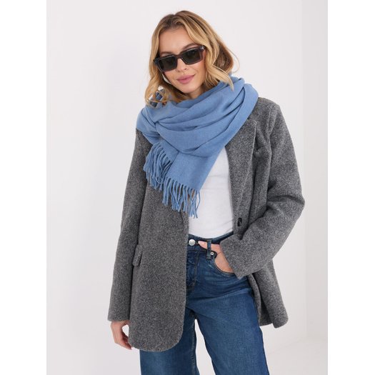 Szalik- AT-SZ-23185.73P-szaro-niebieski 1