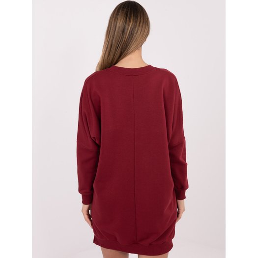Sukienka-RV-SK-6019.67-bordowy