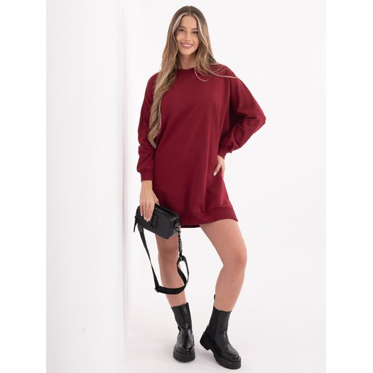 Sukienka-RV-SK-6019.67-bordowy 1