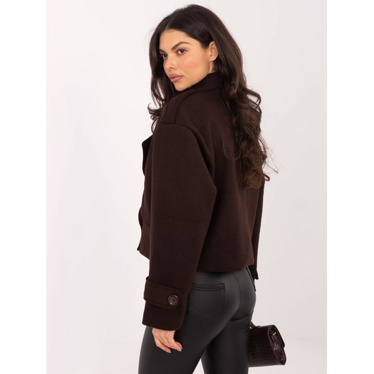 Kurtka-IT-KR-A9558.62-ciemny brązowy 1