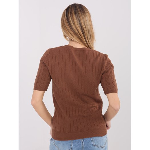 Sweter-PM-SW-B-613.09-jasny brązowy 4