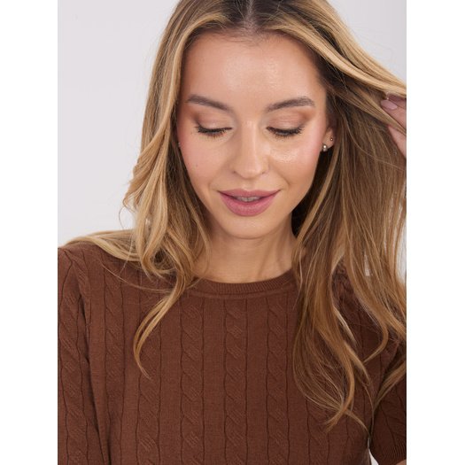 Sweter-PM-SW-B-613.09-jasny brązowy 3