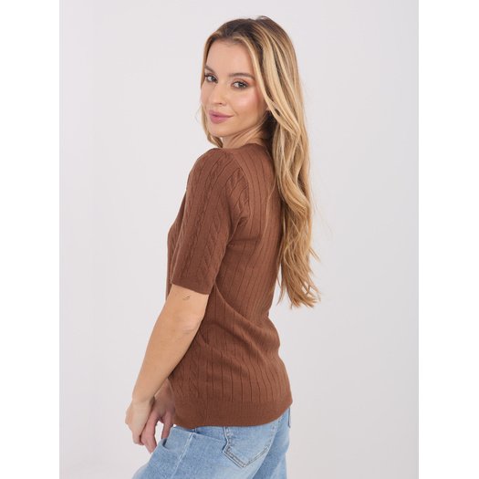 Sweter-PM-SW-B-613.09-jasny brązowy 1