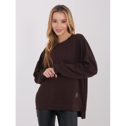 Bluza-RV-BL-A1063.96-ciemny brązowy