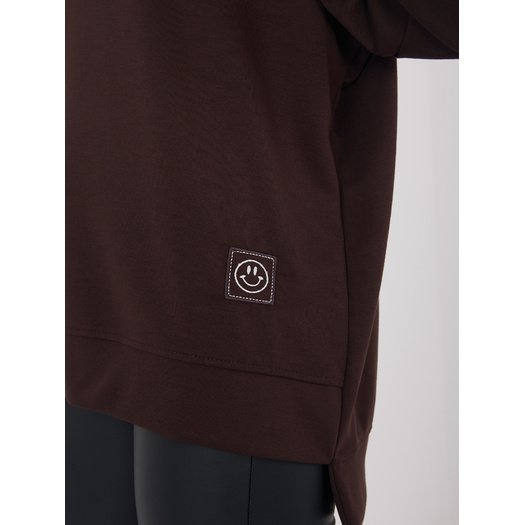 Bluza-RV-BL-A1063.96-ciemny brązowy 1