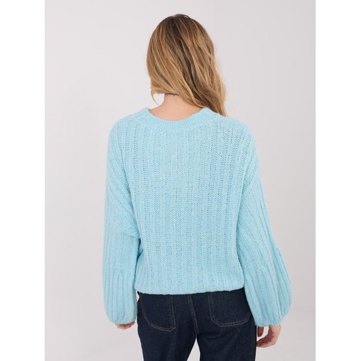 Sweter-MI-SW-1215.51-jasny niebieski
