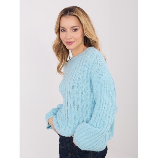 Sweter-MI-SW-1215.51-jasny niebieski 1