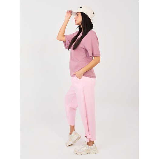 Spodnie-MI-SP-P6224.71-jasny r&oacute;żowy 1