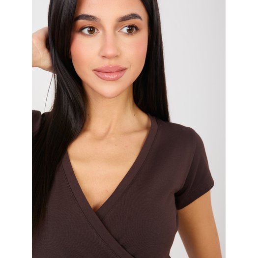 T-shirt-RV-TS-5636.03X-ciemny brązowy 9