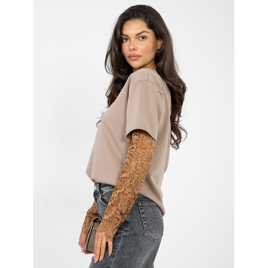 Bluzka-IT-BZ-22128.27-ciemny bezowy 1