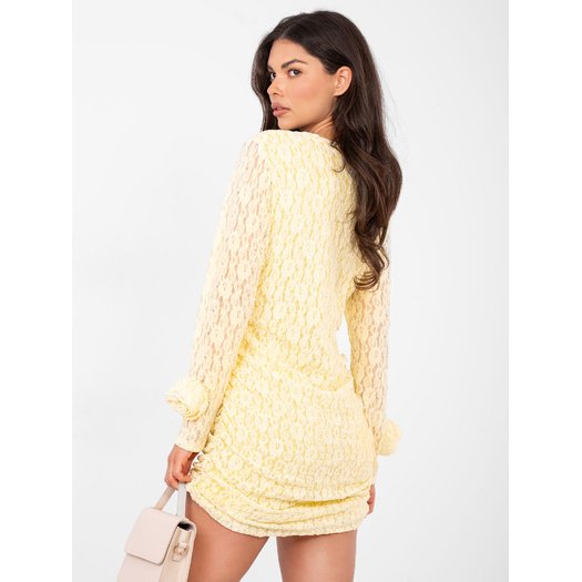 Sukienka-IT-SK-9913.30-jasny ż&oacute;łty 4