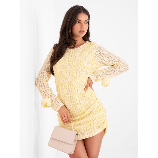 Sukienka-IT-SK-9913.30-jasny ż&oacute;łty