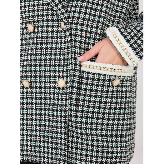 Marynarka-LK-MA-510149.93-czarno-zielony 2