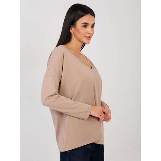 Bluzka-RV-BZ-A1092.47-ciemny bezowy 2