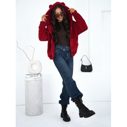 Bluza-CS-BL-BT1030.00P-ciemny czerwony 2