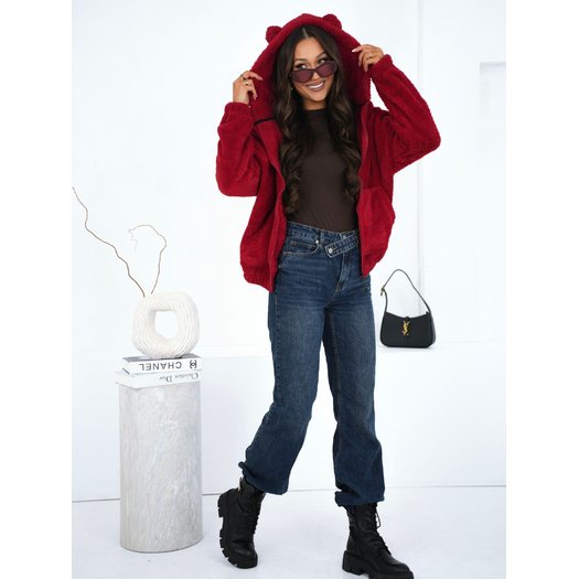 Bluza-CS-BL-BT1030.00P-ciemny czerwony 1