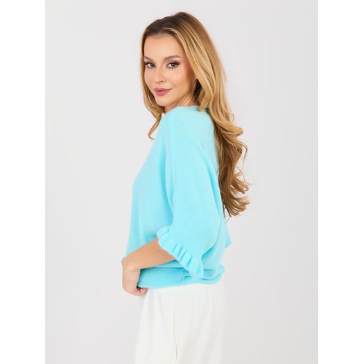Sweter-MI-SW-3675.01P-turkusowy