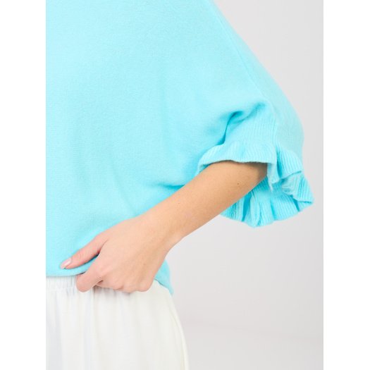 Sweter-MI-SW-3675.01P-turkusowy 3