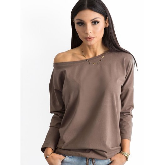 Bluzka-RV-BZ-4691.35P-brązowy 2