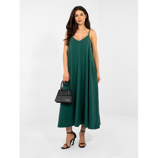 Sukienka-RV-SK-A1088.29-ciemny zielony 3