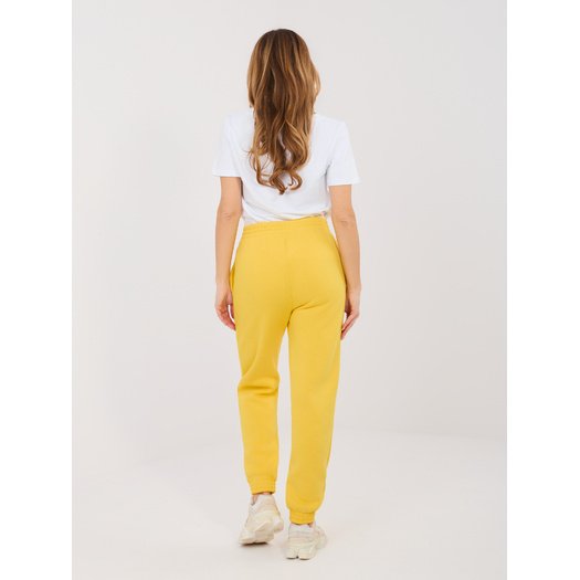 Spodnie dresowe-CLM-DR-1107.98-ż&oacute;łty 3