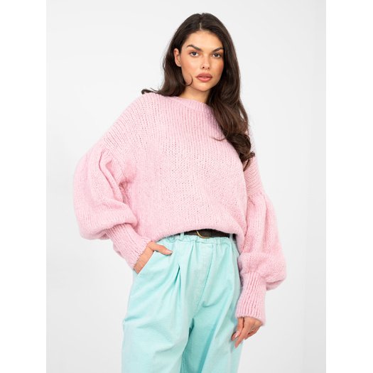 Sweter-MI-SW-0302.18-jasny r&oacute;żowy 2